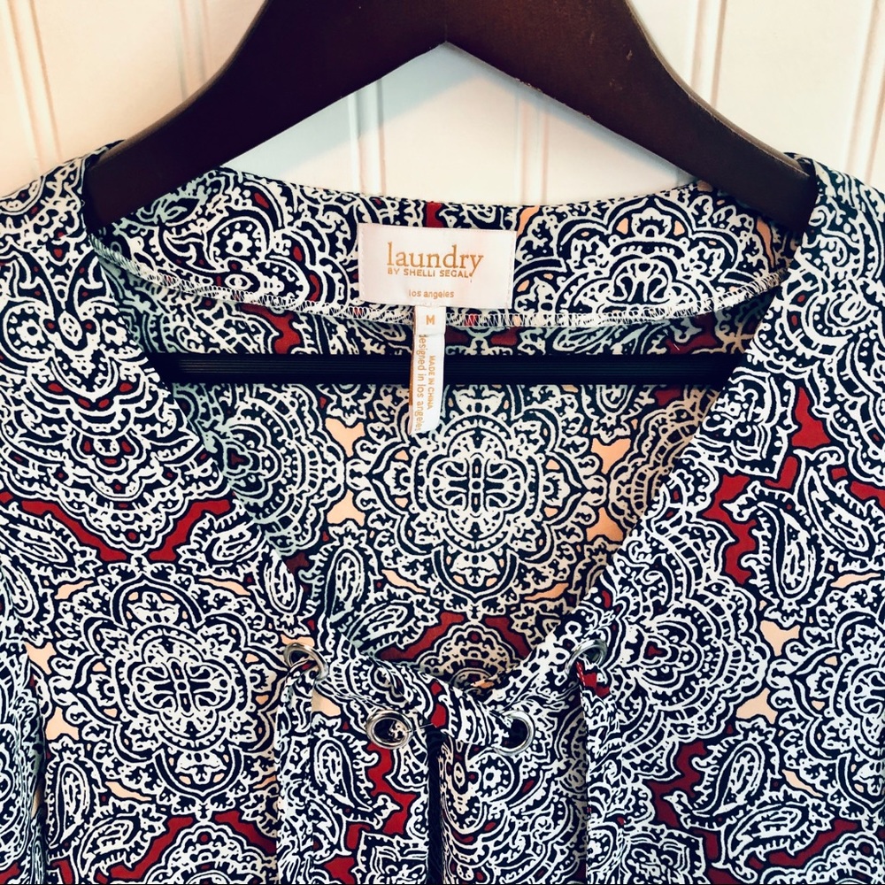 Laundry by Shelli Segal blouse, size M
